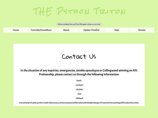 Tabs/contactus screenshot