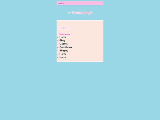 sitemap screenshot