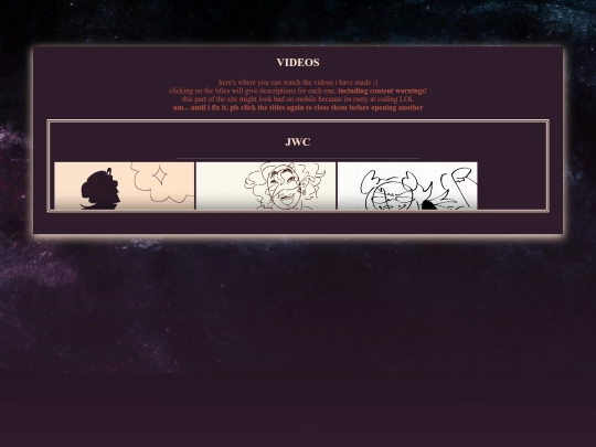 videos screenshot