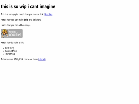 index screenshot