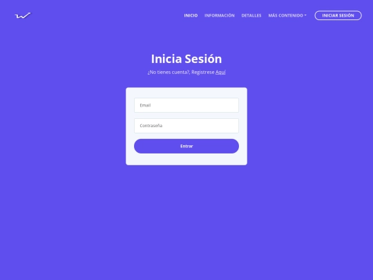 log-in screenshot