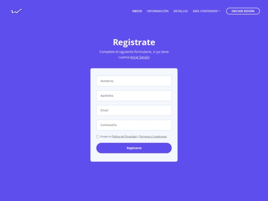 sign-up screenshot