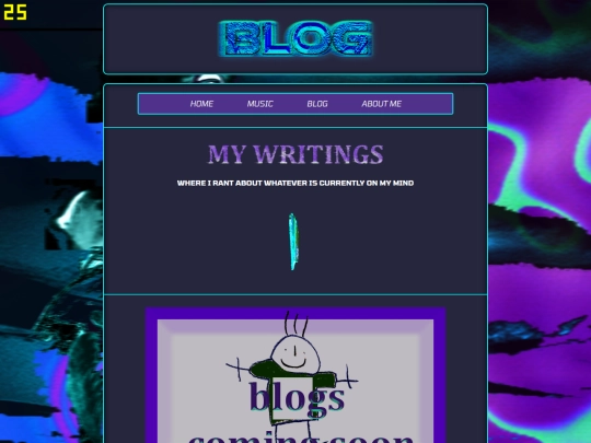blog screenshot