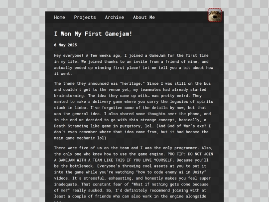 posts/2025-05-06-I-won-my-first-gamejam! screenshot