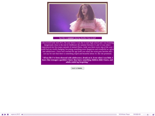 lorde screenshot