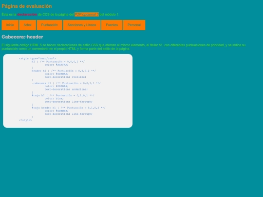 pag/puntuacion screenshot