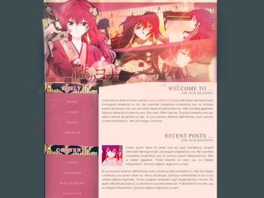 Layouts/yona/template screenshot