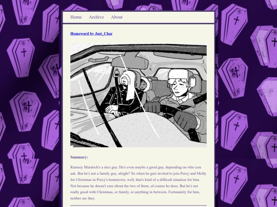 zonelets blog/posts/2024-29-10-Fanfiction-recommendations-Homeward-by-Just_Char screenshot