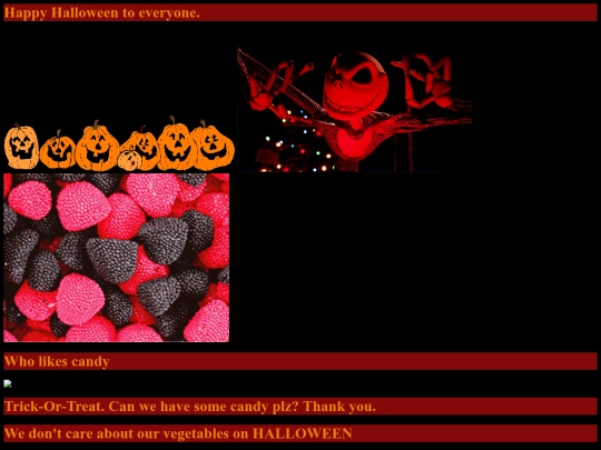 halloween screenshot