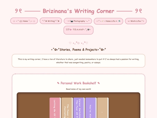 writing screenshot