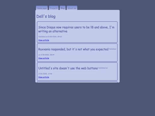 blog screenshot