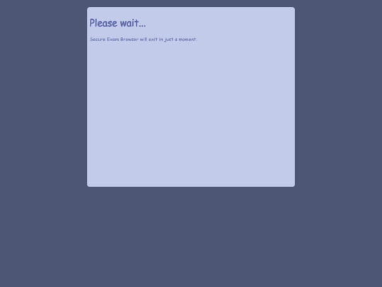 quitSEB screenshot
