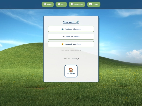 links screenshot