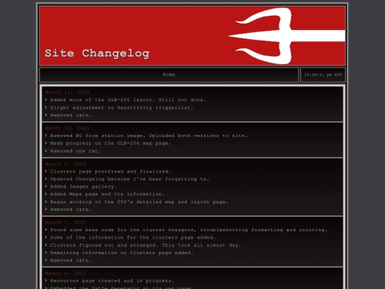 changelog screenshot