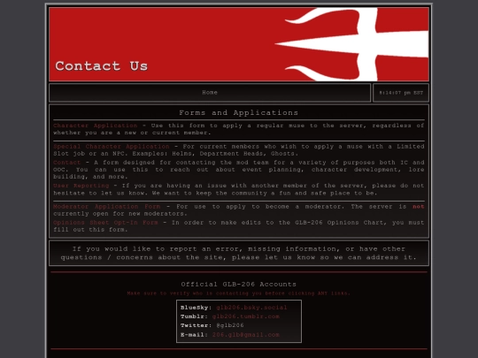contact screenshot