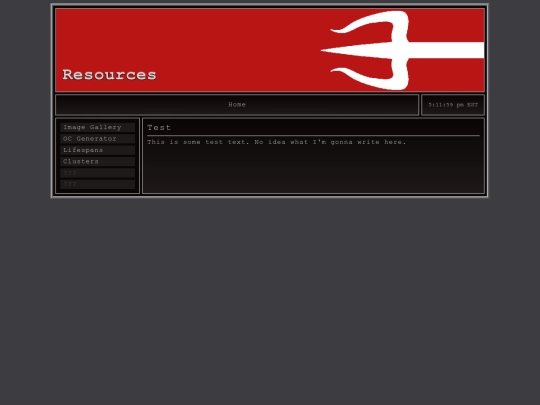 resources screenshot