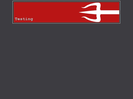 testing screenshot