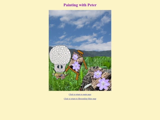 shroomling-shire/peter-hobby screenshot