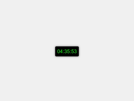 clock screenshot