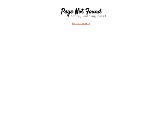 not_found screenshot