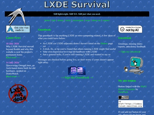 guestbook screenshot