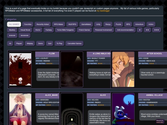gamelist screenshot