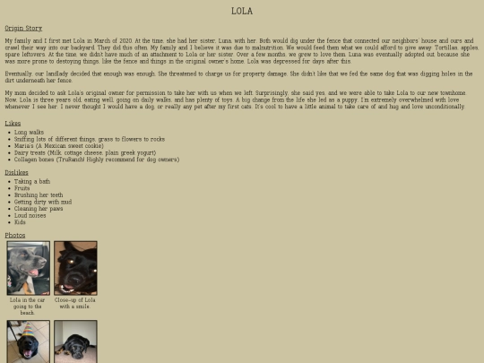 lola screenshot