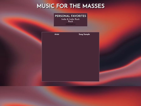music screenshot