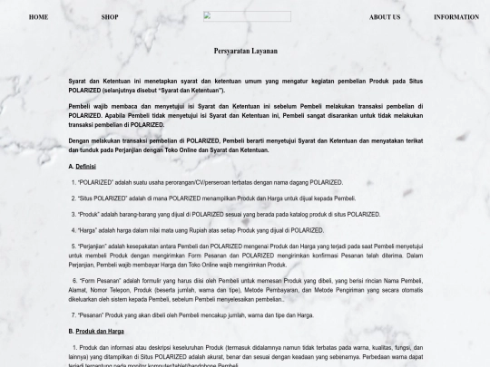 persyaratan layanan screenshot