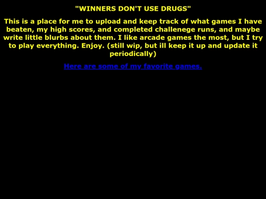 the arcade screenshot