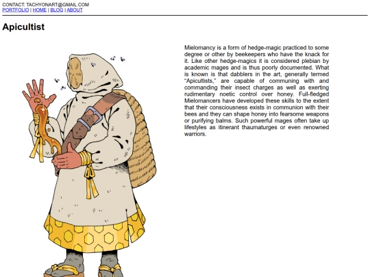 portfolio_pages/apicultist screenshot