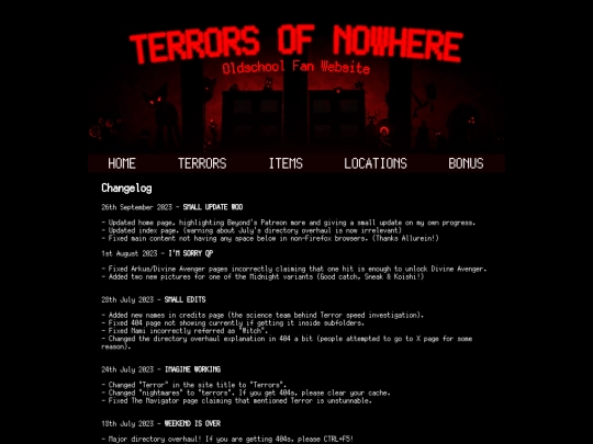 bonus/changelog screenshot