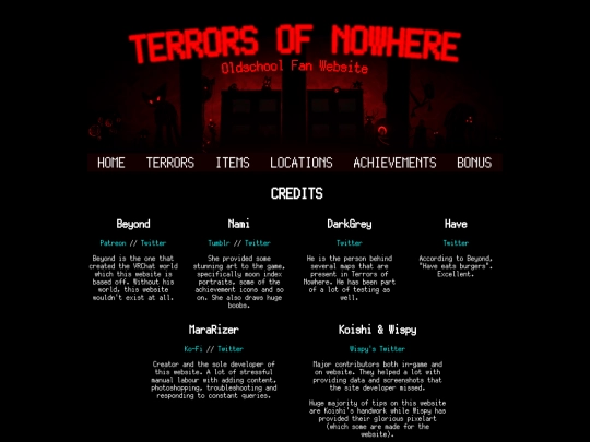 credits screenshot