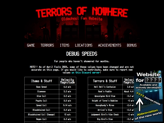 game/debug_speeds screenshot
