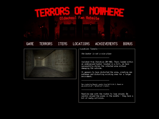 locations/tunnels screenshot
