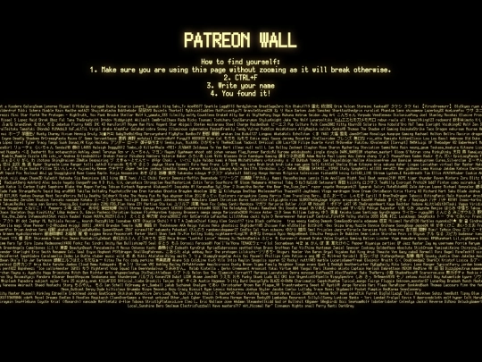 patreons screenshot