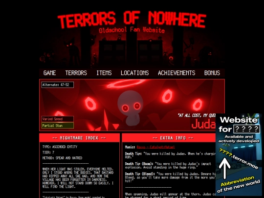terrors/judas screenshot