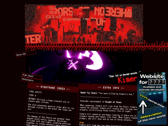 terrors/kimera screenshot