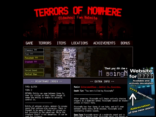 terrors/missingno screenshot