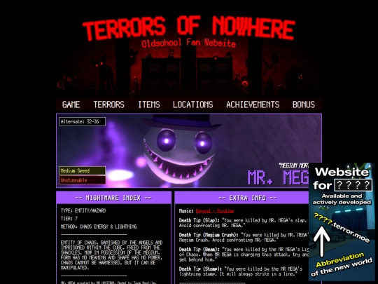terrors/mr_mega screenshot