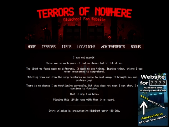 terrors/overseer screenshot