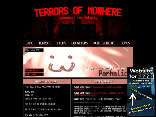 terrors/parhelion screenshot