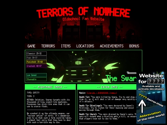 terrors/the_swarm screenshot