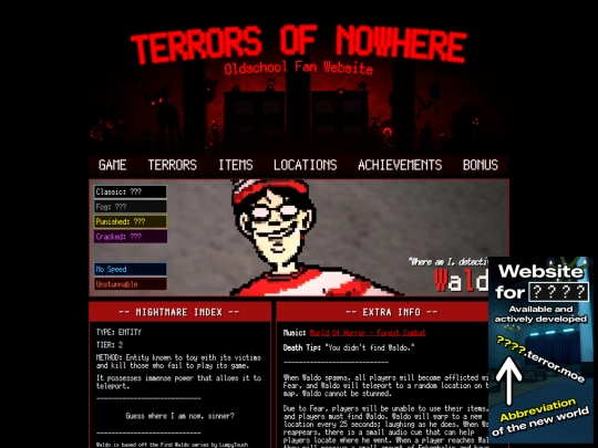 terrors/waldo screenshot
