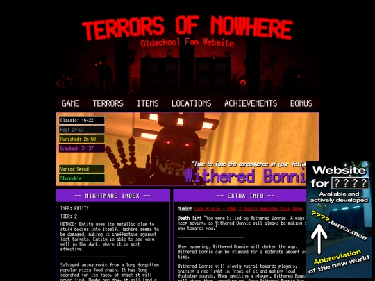 terrors/withered_bonnie screenshot