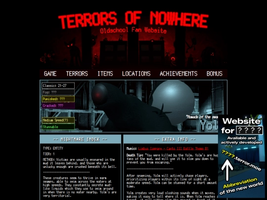 terrors/yolm screenshot