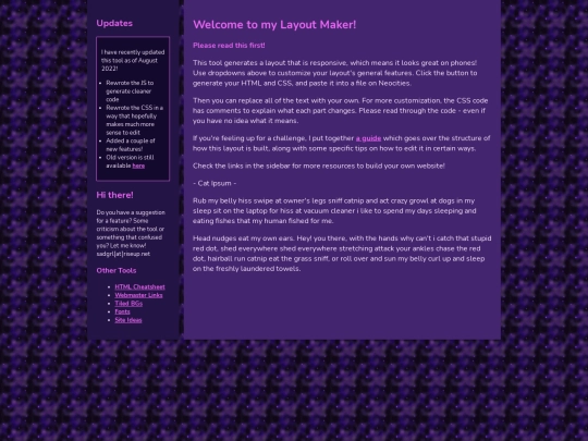 Pageexperiment screenshot