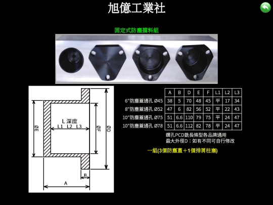 固定式防塵擋料組_rwd screenshot