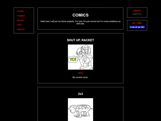 projects screenshot