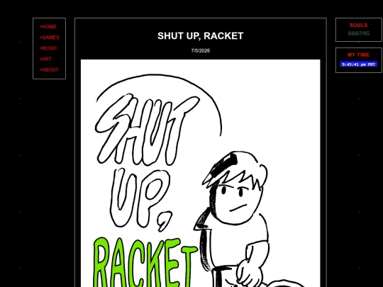 racket screenshot
